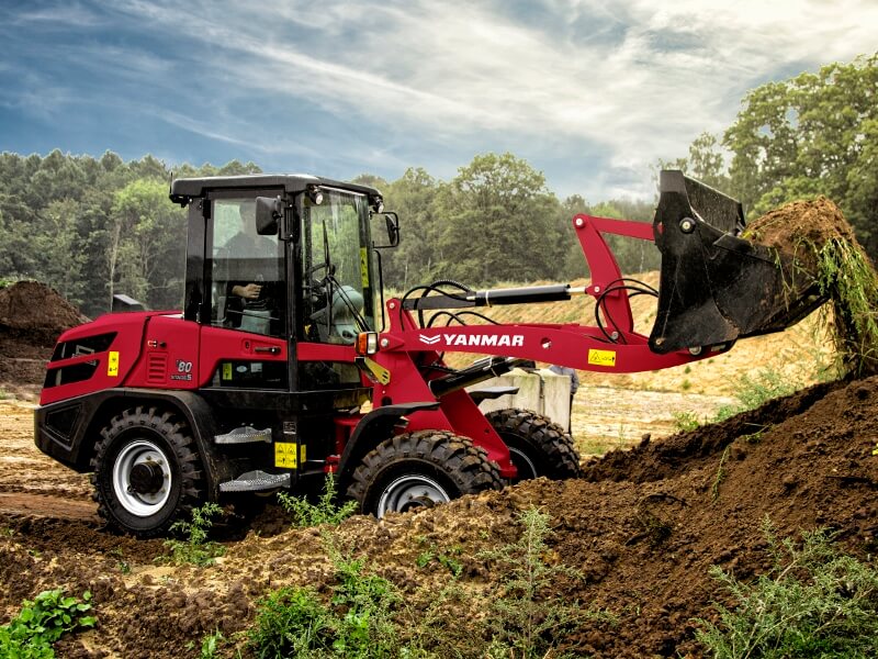 מעמיס אופני YANMAR V80